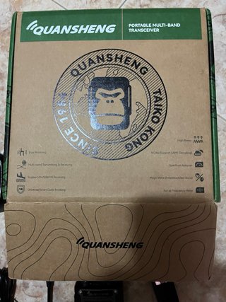 Walkie Talkie Quansheng Negro