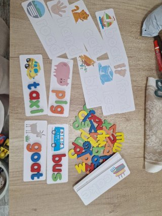 Juego educativo inglés lectura