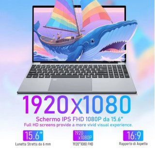 Portátil 15.6 16GB RAM 1TB SSD
