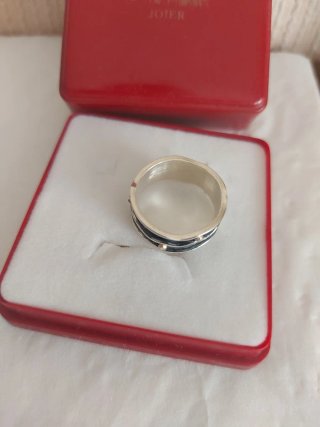 Anillo en plata925m.y Oro750m