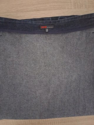 Falda tejana Massimo Dutti azul sin estrenar