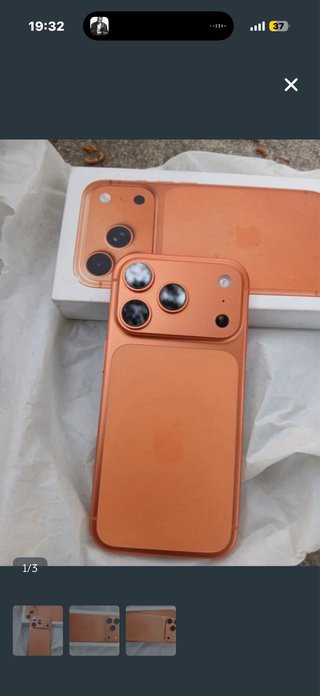iPhone 17 Pro Naranja