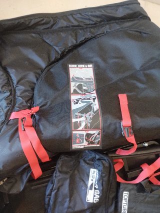 Bolsa de viaje para bicicleta Scicon