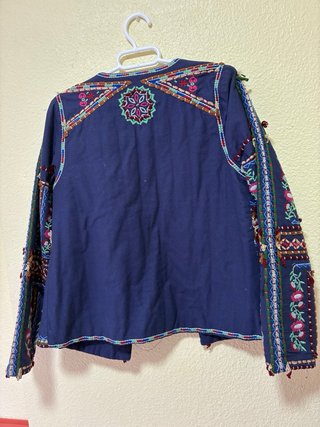 Chaqueta Zara bordada
