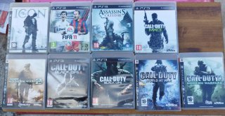 Lote 7 Juegos PS3: Call of Duty, FIFA, Assassin's