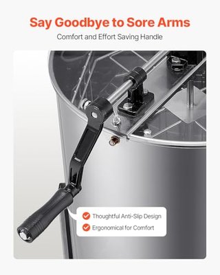 Estrattore di Miele in Acciaio Inox, Centrifuga Ma