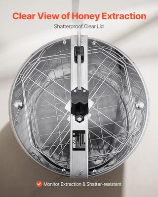 Estrattore di Miele in Acciaio Inox, Centrifuga Ma