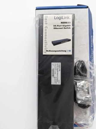 LogiLink Switch Gigabit Ethernet 24 Puertos