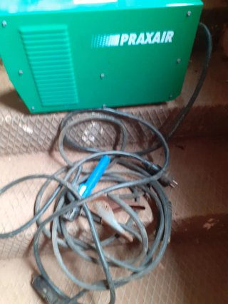 Soldadora PRAXAIR Verde