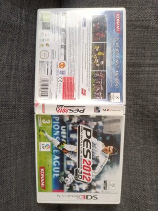 PES 2012 3D Nintendo 3DS Konami