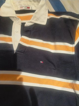 Polo Tommy Hilfiger Talla XL Rayas