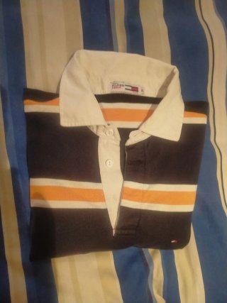 Polo Tommy Hilfiger Talla XL Rayas