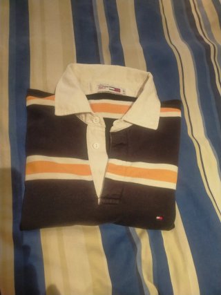 Polo Tommy Hilfiger Talla XL Rayas