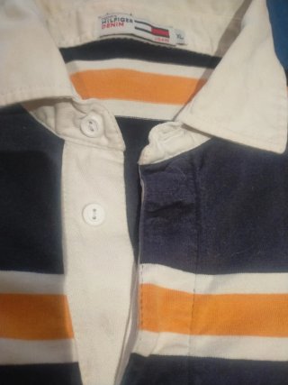 Polo Tommy Hilfiger Talla XL Rayas