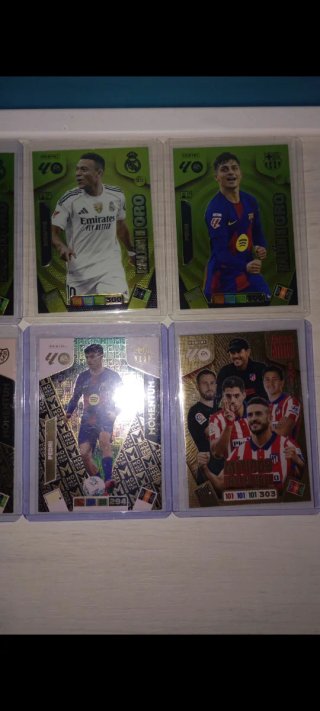Lote 8 Cromos Adrenalyn Liga XL Balón de Oro