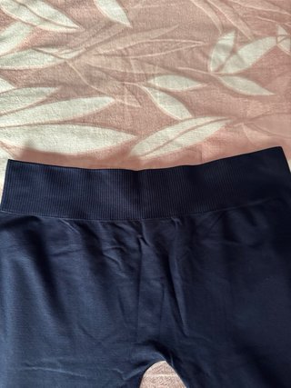 Mallas Bershka largas azul marino
