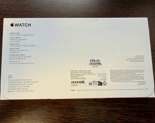 Correa Original Apple Watch Alpine Azul claro