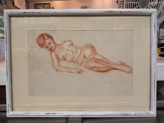Pintura al óleo de figura femenina
