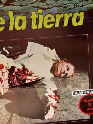 Poster Contaminación Alien Invade la Tierra