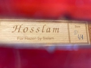 Violín Hosslam 4/4