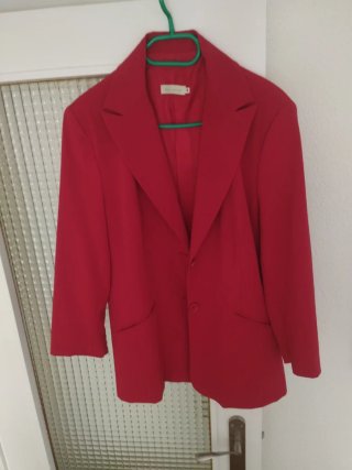 Chaqueta Roja Mujer