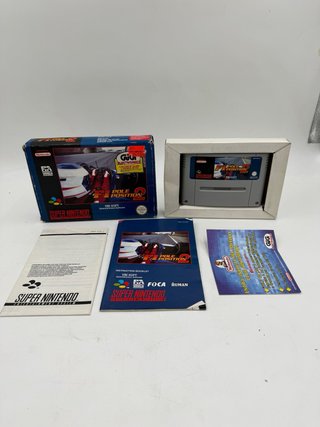 F1 Pole Position 2 SNES - Completo PAL