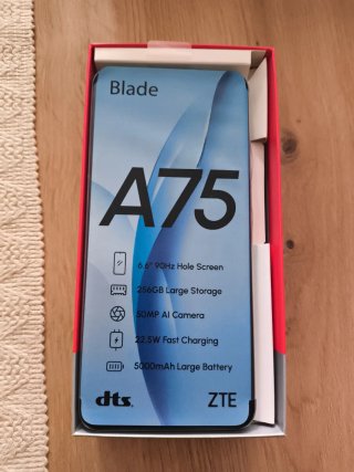 ZTE Blade A75 256GB 14GB RAM Nuevo