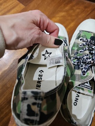 Zapatillas Converse Bajas Camuflaje