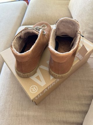 Botines Ulanka Piel Marrón Talla 41
