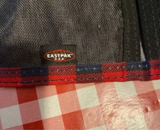 Portafoglio Eastpak a quadri rosso