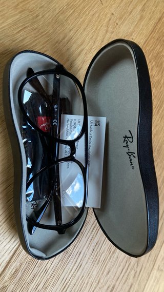 Ray-Ban RB4376V negras – montura óptica Aviador