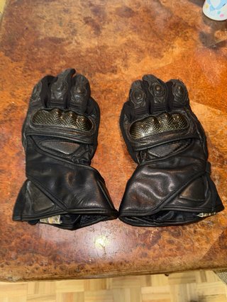 Guantes de Moto Negros, talla XL