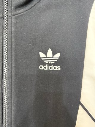 Sudadera Adidas Originals Negra y Blanca