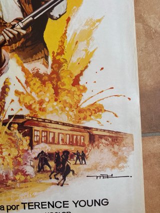 Póster original Sol Rojo (1971)