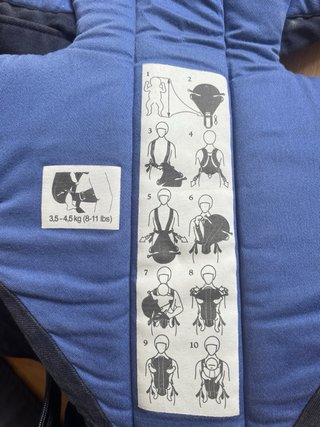 Mochila Porta Bebé BabyBjörn Azul