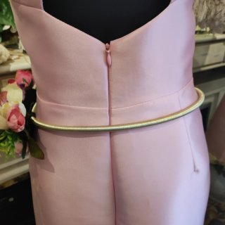 Vestido de fiesta rosa T42