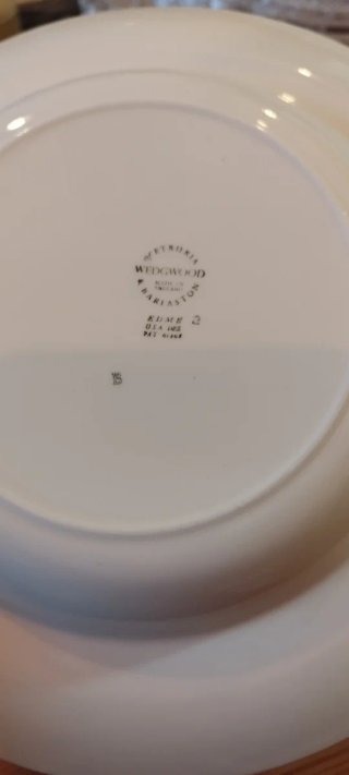Platos hondos Wedgwood Edme (Set de 5)