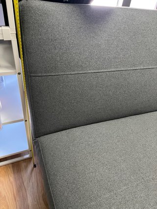Sofá Cama Gris Madera