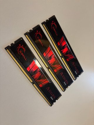 3x G.Skill Aegis DDR4 8GB RAM 2133MHz