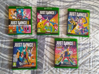 Lote 5 Juegos Just Dance Xbox One