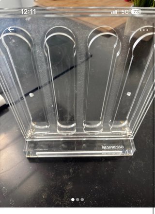 Porta cialde Nespresso in plexiglass
