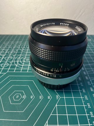 Objetivo Vivitar 24mm F2.0 MC Gran Angular