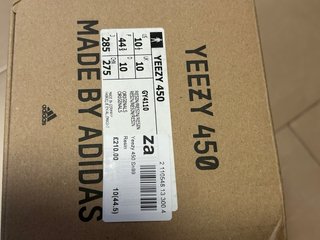 Adidas Yeezy 450 Sulfur