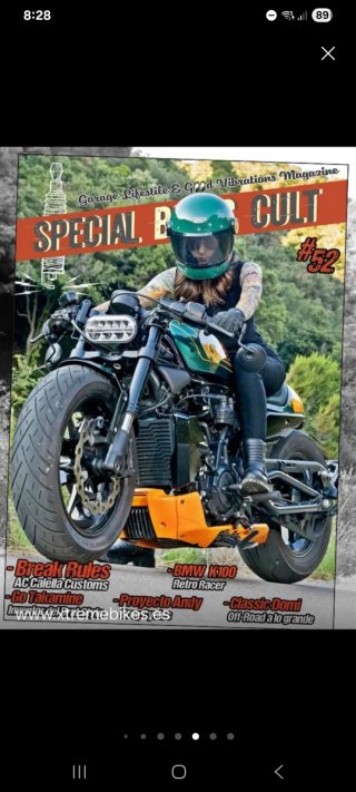 Harley-Davidson Sportster S 1250 Negra/Naranja