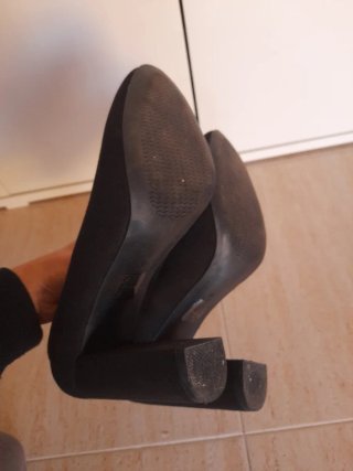 Zapatos de tacón negros
