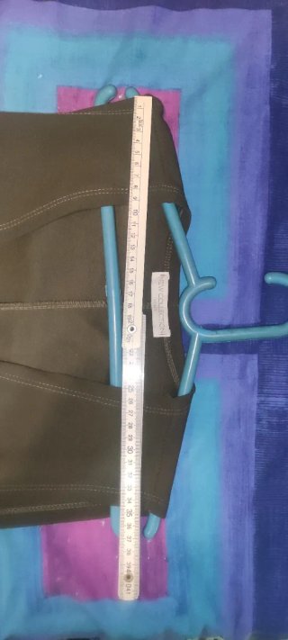 Chaleco fluido mujer verde talla única