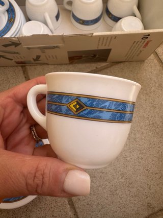 Juego café vintage Harmonia CRM Made in Spain