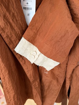Chaqueta kimono Zara M jacquard