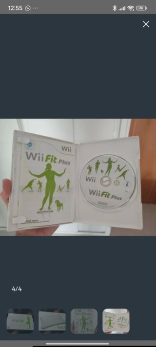 Juego Wii Fit Plus + Tabla Wii Fit