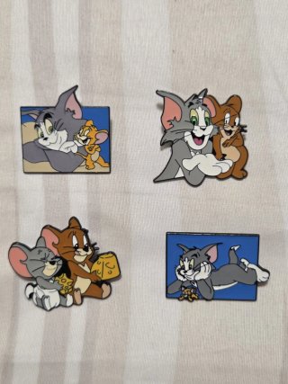 Lote 4 Pines Tom y Jerry
